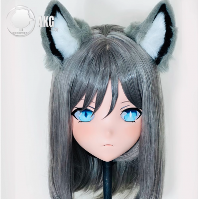 (AL118)Customize Character! Female/Girl Resin Full/Half Head With Lock Anime Cosplay Japanese Animego Kigurumi Mask (AL118)Customize Character! Female/Girl Resin Full/Half Head With Lock Anime Cosplay Japanese Animego Kigurumi Mask