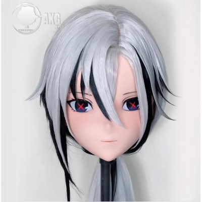 (AL119)Customize Character! Female/Girl Resin Full/Half Head With Lock Anime Cosplay Japanese Animego Kigurumi Mask (AL119)Customize Character! Female/Girl Resin Full/Half Head With Lock Anime Cosplay Japanese Animego Kigurumi Mask