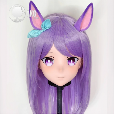 (AL123)Customize Character! Female/Girl Resin Full/Half Head With Lock Anime Cosplay Japanese Animego Kigurumi Mask (AL123)Customize Character! Female/Girl Resin Full/Half Head With Lock Anime Cosplay Japanese Animego Kigurumi Mask