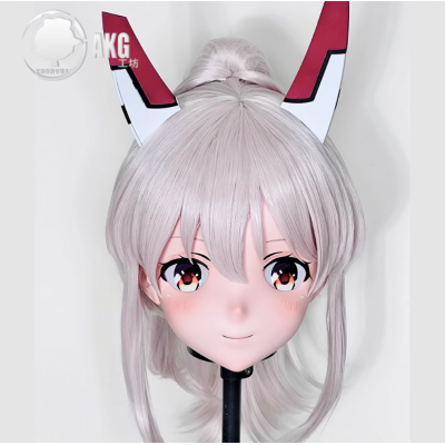 (AL126)Customize Character! Female/Girl Resin Full/Half Head With Lock Anime Cosplay Japanese Animego Kigurumi Mask (AL126)Customize Character! Female/Girl Resin Full/Half Head With Lock Anime Cosplay Japanese Animego Kigurumi Mask