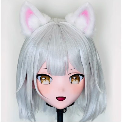 (AL127)Customize Character! Female/Girl Resin Full/Half Head With Lock Anime Cosplay Japanese Animego Kigurumi Mask (AL127)Customize Character! Female/Girl Resin Full/Half Head With Lock Anime Cosplay Japanese Animego Kigurumi Mask