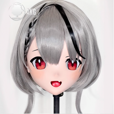 (AL128)Customize Character! Female/Girl Resin Full/Half Head With Lock Anime Cosplay Japanese Animego Kigurumi Mask (AL128)Customize Character! Female/Girl Resin Full/Half Head With Lock Anime Cosplay Japanese Animego Kigurumi Mask