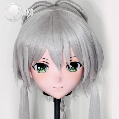 (AL130)Customize Character! Female/Girl Resin Full/Half Head With Lock Anime Cosplay Japanese Animego Kigurumi Mask (AL130)Customize Character! Female/Girl Resin Full/Half Head With Lock Anime Cosplay Japanese Animego Kigurumi Mask