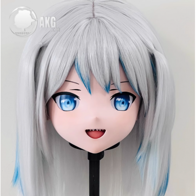 (AL132)Customize Character! Female/Girl Resin Full/Half Head With Lock Anime Cosplay Japanese Animego Kigurumi Mask (AL132)Customize Character! Female/Girl Resin Full/Half Head With Lock Anime Cosplay Japanese Animego Kigurumi Mask