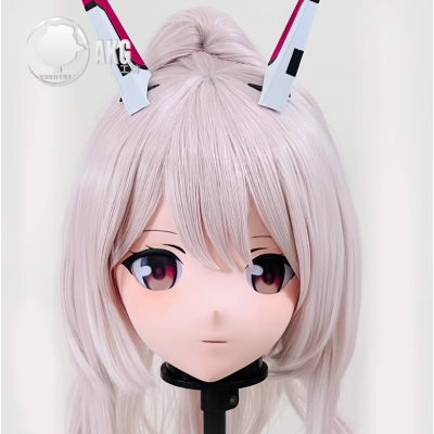 (AL133)Customize Character! Female/Girl Resin Full/Half Head With Lock Anime Cosplay Japanese Animego Kigurumi Mask (AL133)Customize Character! Female/Girl Resin Full/Half Head With Lock Anime Cosplay Japanese Animego Kigurumi Mask