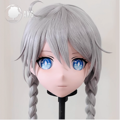 (AL139)Customize Character! Female/Girl Resin Full/Half Head With Lock Anime Cosplay Japanese Animego Kigurumi Mask (AL139)Customize Character! Female/Girl Resin Full/Half Head With Lock Anime Cosplay Japanese Animego Kigurumi Mask