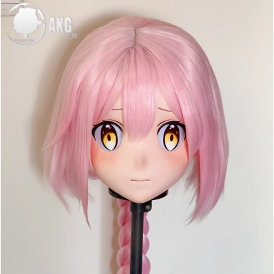 (AL141)Customize Character! Female/Girl Resin Full/Half Head With Lock Anime Cosplay Japanese Animego Kigurumi Mask (AL141)Customize Character! Female/Girl Resin Full/Half Head With Lock Anime Cosplay Japanese Animego Kigurumi Mask