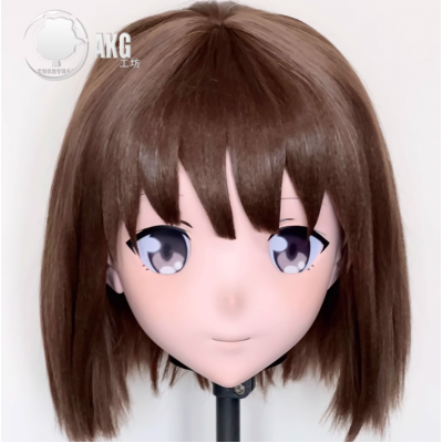 (AL142)Customize Character! Female/Girl Resin Full/Half Head With Lock Anime Cosplay Japanese Animego Kigurumi Mask (AL142)Customize Character! Female/Girl Resin Full/Half Head With Lock Anime Cosplay Japanese Animego Kigurumi Mask