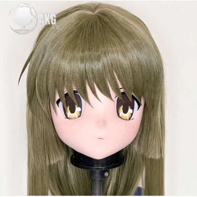 (AL149)Customize Character! Female/Girl Resin Full/Half Head With Lock Anime Cosplay Japanese Animego Kigurumi Mask (AL149)Customize Character! Female/Girl Resin Full/Half Head With Lock Anime Cosplay Japanese Animego Kigurumi Mask