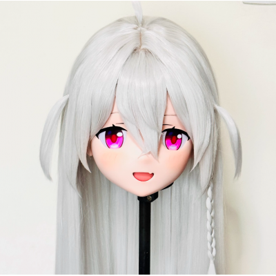 (AL153)Customize Character! Female/Girl Resin Full/Half Head With Lock Anime Cosplay Japanese Animego Kigurumi Mask (AL153)Customize Character! Female/Girl Resin Full/Half Head With Lock Anime Cosplay Japanese Animego Kigurumi Mask