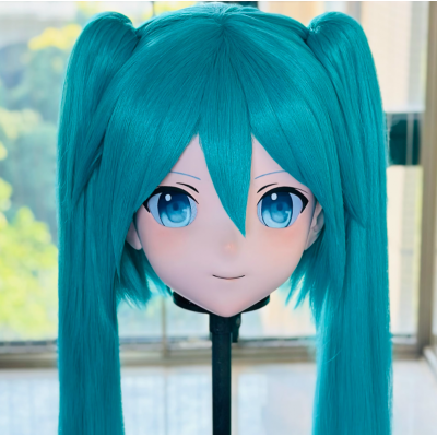 (AL156)Customize Character! Female/Girl Resin Full/Half Head With Lock Anime Cosplay Japanese Animego Kigurumi Mask (AL156)Customize Character! Female/Girl Resin Full/Half Head With Lock Anime Cosplay Japanese Animego Kigurumi Mask