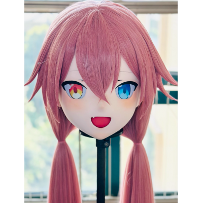 (AL160)Customize Character! Female/Girl Resin Full/Half Head With Lock Anime Cosplay Japanese Animego Kigurumi Mask (AL160)Customize Character! Female/Girl Resin Full/Half Head With Lock Anime Cosplay Japanese Animego Kigurumi Mask