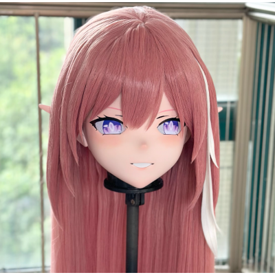 (AL162)Customize Character! Female/Girl Resin Full/Half Head With Lock Anime Cosplay Japanese Animego Kigurumi Mask (AL162)Customize Character! Female/Girl Resin Full/Half Head With Lock Anime Cosplay Japanese Animego Kigurumi Mask