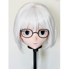 (AL163)Customize Character! Female/Girl Resin Full/Half Head With Lock Anime Cosplay Japanese Animego Kigurumi Mask