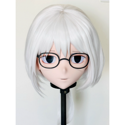 (AL163)Customize Character! Female/Girl Resin Full/Half Head With Lock Anime Cosplay Japanese Animego Kigurumi Mask (AL163)Customize Character! Female/Girl Resin Full/Half Head With Lock Anime Cosplay Japanese Animego Kigurumi Mask