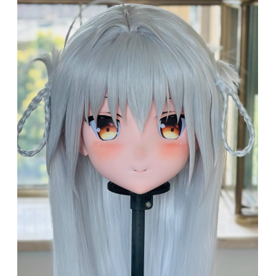 (AL167)Customize Character! Female/Girl Resin Full/Half Head With Lock Anime Cosplay Japanese Animego Kigurumi Mask (AL167)Customize Character! Female/Girl Resin Full/Half Head With Lock Anime Cosplay Japanese Animego Kigurumi Mask