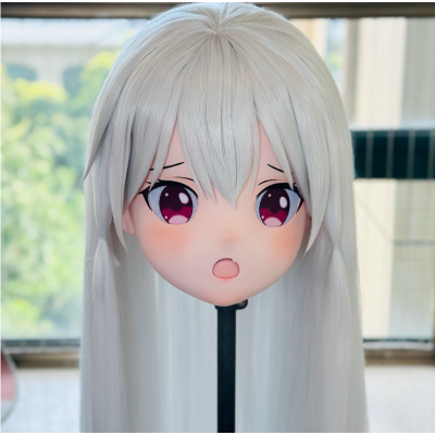 (AL171)Customize Character! Female/Girl Resin Full/Half Head With Lock Anime Cosplay Japanese Animego Kigurumi Mask (AL171)Customize Character! Female/Girl Resin Full/Half Head With Lock Anime Cosplay Japanese Animego Kigurumi Mask