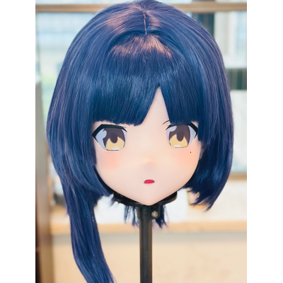 (AL175)Customize Character! Female/Girl Resin Full/Half Head With Lock Anime Cosplay Japanese Animego Kigurumi Mask (AL175)Customize Character! Female/Girl Resin Full/Half Head With Lock Anime Cosplay Japanese Animego Kigurumi Mask