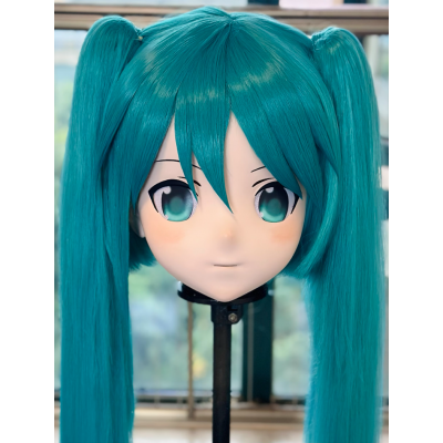 (AL176)Customize Character! Female/Girl Resin Full/Half Head With Lock Anime Cosplay Japanese Animego Kigurumi Mask (AL176)Customize Character! Female/Girl Resin Full/Half Head With Lock Anime Cosplay Japanese Animego Kigurumi Mask