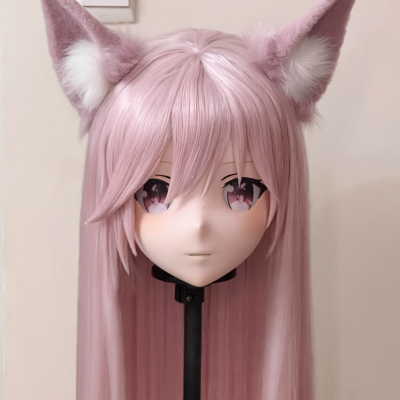 (AL178)Customize Character! Female/Girl Resin Full/Half Head With Lock Anime Cosplay Japanese Animego Kigurumi Mask (AL178)Customize Character! Female/Girl Resin Full/Half Head With Lock Anime Cosplay Japanese Animego Kigurumi Mask