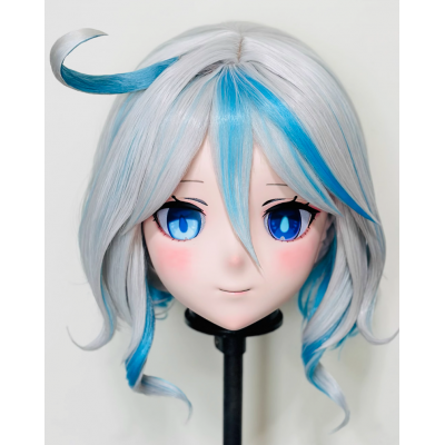 (AL181)Customize Character! Female/Girl Resin Full/Half Head With Lock Anime Cosplay Japanese Animego Kigurumi Mask (AL181)Customize Character! Female/Girl Resin Full/Half Head With Lock Anime Cosplay Japanese Animego Kigurumi Mask