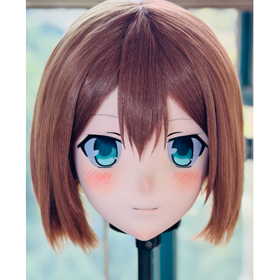 (AL182)Customize Character! Female/Girl Resin Full/Half Head With Lock Anime Cosplay Japanese Animego Kigurumi Mask (AL182)Customize Character! Female/Girl Resin Full/Half Head With Lock Anime Cosplay Japanese Animego Kigurumi Mask