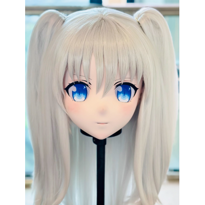 (AL183)Customize Character! Female/Girl Resin Full/Half Head With Lock Anime Cosplay Japanese Animego Kigurumi Mask (AL183)Customize Character! Female/Girl Resin Full/Half Head With Lock Anime Cosplay Japanese Animego Kigurumi Mask