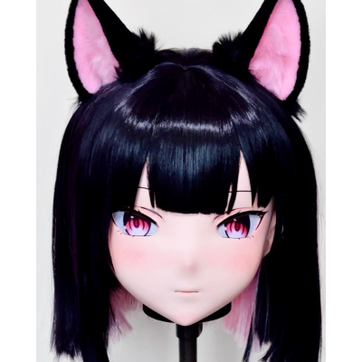 (AL184)Customize Character! Female/Girl Resin Full/Half Head With Lock Anime Cosplay Japanese Animego Kigurumi Mask (AL184)Customize Character! Female/Girl Resin Full/Half Head With Lock Anime Cosplay Japanese Animego Kigurumi Mask