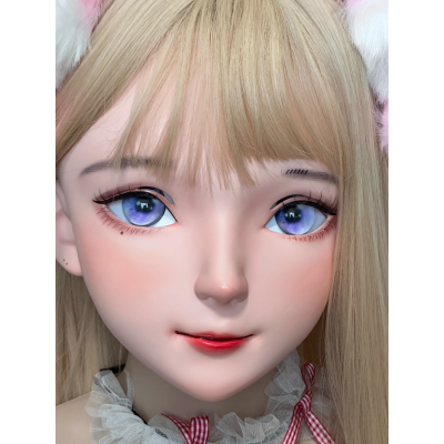 (AL186)Customize Character! Female/Girl Resin Full/Half Head With Lock Anime Cosplay Japanese Animego Kigurumi Mask (AL186)Customize Character! Female/Girl Resin Full/Half Head With Lock Anime Cosplay Japanese Animego Kigurumi Mask