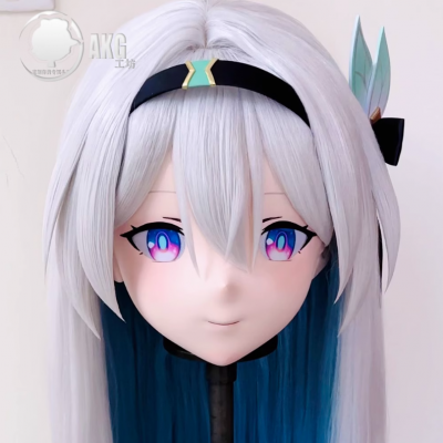 (AL188)Customize Character! Female/Girl Resin Full/Half Head With Lock Anime Cosplay Japanese Animego Kigurumi Mask (AL188)Customize Character! Female/Girl Resin Full/Half Head With Lock Anime Cosplay Japanese Animego Kigurumi Mask