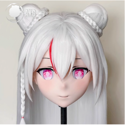 (AL190)Customize Character! Female/Girl Resin Full/Half Head With Lock Anime Cosplay Japanese Animego Kigurumi Mask (AL190)Customize Character! Female/Girl Resin Full/Half Head With Lock Anime Cosplay Japanese Animego Kigurumi Mask