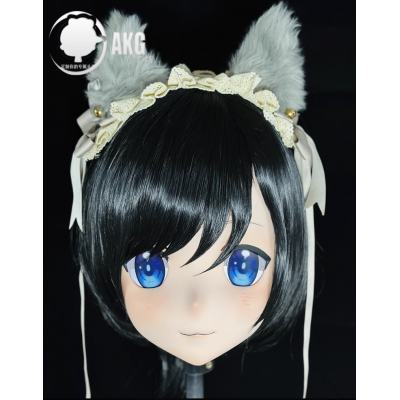 (AL196)Customize Character! Female/Girl Resin Full/Half Head With Lock Anime Cosplay Japanese Animego Kigurumi Mask (AL196)Customize Character! Female/Girl Resin Full/Half Head With Lock Anime Cosplay Japanese Animego Kigurumi Mask