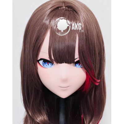 (AL197)Customize Character! Female/Girl Resin Full/Half Head With Lock Anime Cosplay Japanese Animego Kigurumi Mask (AL197)Customize Character! Female/Girl Resin Full/Half Head With Lock Anime Cosplay Japanese Animego Kigurumi Mask