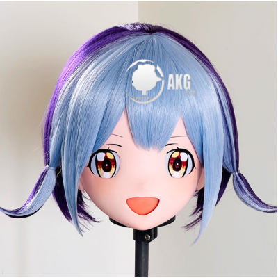 (AL202)Customize Character! Female/Girl Resin Full/Half Head With Lock Anime Cosplay Japanese Animego Kigurumi Mask (AL202)Customize Character! Female/Girl Resin Full/Half Head With Lock Anime Cosplay Japanese Animego Kigurumi Mask