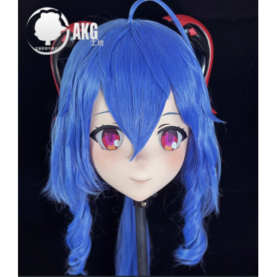 (AL64)Customize Character! Female/Girl Resin Full/Half Head With Lock Anime Cosplay Japanese Animego Kigurumi Mask (AL64)Customize Character! Female/Girl Resin Full/Half Head With Lock Anime Cosplay Japanese Animego Kigurumi Mask