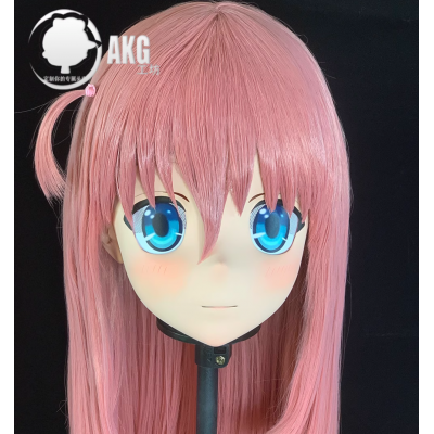 (AL65)Customize Character! Female/Girl Resin Full/Half Head With Lock Anime Cosplay Japanese Animego Kigurumi Mask (AL65)Customize Character! Female/Girl Resin Full/Half Head With Lock Anime Cosplay Japanese Animego Kigurumi Mask