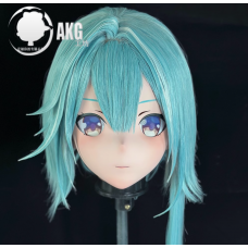 (AL67)Customize Character! Female/Girl Resin Full/Half Head With Lock Anime Cosplay Japanese Animego Kigurumi Mask (AL67)Customize Character! Female/Girl Resin Full/Half Head With Lock Anime Cosplay Japanese Animego Kigurumi Mask