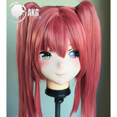 (AL69)Customize Character! Female/Girl Resin Full/Half Head With Lock Anime Cosplay Japanese Animego Kigurumi Mask (AL69)Customize Character! Female/Girl Resin Full/Half Head With Lock Anime Cosplay Japanese Animego Kigurumi Mask