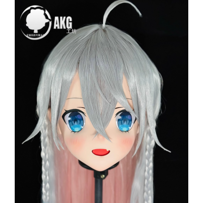 (AL70)Customize Character! Female/Girl Resin Full/Half Head With Lock Anime Cosplay Japanese Animego Kigurumi Mask (AL70)Customize Character! Female/Girl Resin Full/Half Head With Lock Anime Cosplay Japanese Animego Kigurumi Mask