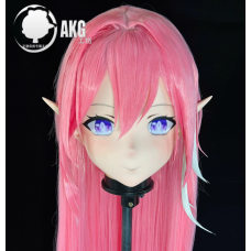 (AL73)Customize Character! Female/Girl Resin Full/Half Head With Lock Anime Cosplay Japanese Animego Kigurumi Mask (AL73)Customize Character! Female/Girl Resin Full/Half Head With Lock Anime Cosplay Japanese Animego Kigurumi Mask