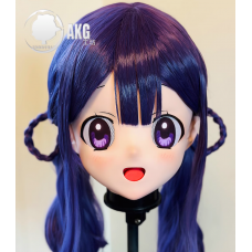 (AL77)Customize Character! Female/Girl Resin Full/Half Head With Lock Anime Cosplay Japanese Animego Kigurumi Mask (AL77)Customize Character! Female/Girl Resin Full/Half Head With Lock Anime Cosplay Japanese Animego Kigurumi Mask