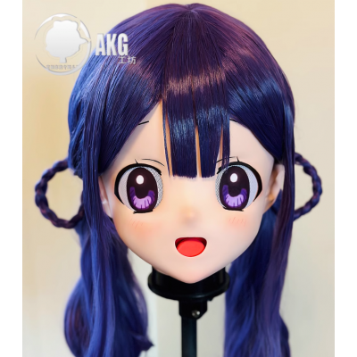 (AL77)Customize Character! Female/Girl Resin Full/Half Head With Lock Anime Cosplay Japanese Animego Kigurumi Mask (AL77)Customize Character! Female/Girl Resin Full/Half Head With Lock Anime Cosplay Japanese Animego Kigurumi Mask