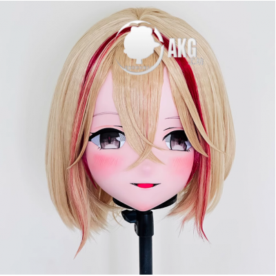(AL78)Customize Character! Female/Girl Resin Full/Half Head With Lock Anime Cosplay Japanese Animego Kigurumi Mask (AL78)Customize Character! Female/Girl Resin Full/Half Head With Lock Anime Cosplay Japanese Animego Kigurumi Mask