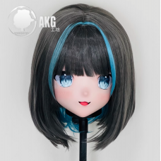 (AL80)Customize Character! Female/Girl Resin Full/Half Head With Lock Anime Cosplay Japanese Animego Kigurumi Mask (AL80)Customize Character! Female/Girl Resin Full/Half Head With Lock Anime Cosplay Japanese Animego Kigurumi Mask
