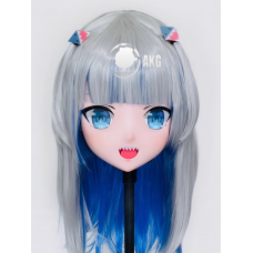 (AL87)Customize Character! Female/Girl Resin Full/Half Head With Lock Anime Cosplay Japanese Animego Kigurumi Mask (AL87)Customize Character! Female/Girl Resin Full/Half Head With Lock Anime Cosplay Japanese Animego Kigurumi Mask