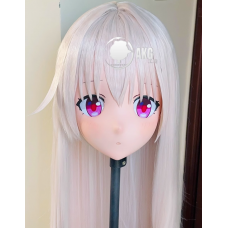 (AL91)Customize Character! Female/Girl Resin Full/Half Head With Lock Anime Cosplay Japanese Animego Kigurumi Mask (AL91)Customize Character! Female/Girl Resin Full/Half Head With Lock Anime Cosplay Japanese Animego Kigurumi Mask