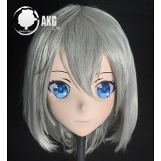 (AL38)Customize Character! Female/Girl Resin Full/Half Head With Lock Anime Cosplay Japanese Animego Kigurumi Mask (AL38)Customize Character! Female/Girl Resin Full/Half Head With Lock Anime Cosplay Japanese Animego Kigurumi Mask