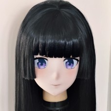 (AL244)Customize Character! Female/Girl Resin Full/Half Head With Lock Anime Cosplay Japanese Animego Kigurumi Mask