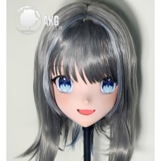 (AL42)Customize Character! Female/Girl Resin Full/Half Head With Lock Anime Cosplay Japanese Animego Kigurumi Mask (AL42)Customize Character! Female/Girl Resin Full/Half Head With Lock Anime Cosplay Japanese Animego Kigurumi Mask