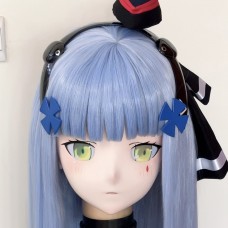 (AL245)Customize Character! Female/Girl Resin Full/Half Head With Lock Anime Cosplay Japanese Animego Kigurumi Mask